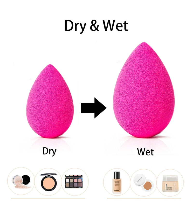 Water Drop Shape Makeup Sponge 1pcs